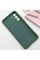 Чохол Silicone Cover Lakshmi Full Camera (A) для Samsung Galaxy S21 FE - Зелений / Dark green - фото