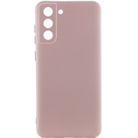 Чохол Silicone Cover Lakshmi Full Camera (A) для Samsung Galaxy S21 FE - Рожевий / Pink Sand