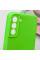 Чохол Silicone Cover Lakshmi Full Camera (A) для Samsung Galaxy S21 FE - Салатовий / Neon Green - фото