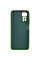 Чехол Silicone Cover Lakshmi Full Camera (A) для Xiaomi Redmi Note 11 (Global) / Note 11S - Зеленый / Dark green