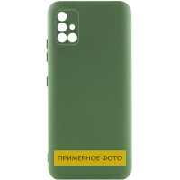 Чохол Silicone Cover Lakshmi Full Camera (A) для Samsung Galaxy M33 5G - Зелений / Dark green