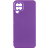 Чохол Silicone Cover Lakshmi Full Camera (A) для Samsung Galaxy M33 5G - Фіолетовий / Purple