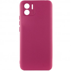 Чехол Silicone Cover Lakshmi Full Camera (A) для Xiaomi Redmi A1 / A2 - Бордовый / Marsala