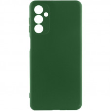 Чехол Silicone Cover Lakshmi Full Camera (A) для Samsung Galaxy A04s - Зеленый / Dark green