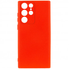 Чехол Silicone Cover Lakshmi Full Camera (A) для Samsung Galaxy S23 Ultra - Красный / Red