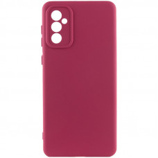 Чехол Silicone Cover Lakshmi Full Camera (A) для Samsung Galaxy A34 5G - Бордовый / Marsala