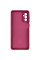 Чехол Silicone Cover Lakshmi Full Camera (A) для Samsung Galaxy A34 5G - Бордовый / Marsala