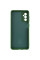 Чехол Silicone Cover Lakshmi Full Camera (A) для Samsung Galaxy A34 5G - Зеленый / Dark green - фото