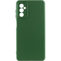 Чехол Silicone Cover Lakshmi Full Camera (A) для Samsung Galaxy A14 4G/5G - Зеленый / Dark green