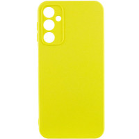 Чехол Silicone Cover Lakshmi Full Camera (A) для Samsung Galaxy A24 4G - Желтый / Flash