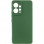 Чохол Silicone Cover Lakshmi Full Camera (A) для Xiaomi Redmi 12 - Зелений / Dark green