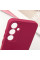 Чехол Silicone Cover Lakshmi Full Camera (A) для Samsung Galaxy S23 FE - Бордовый / Marsala