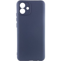 Чехол Silicone Cover Lakshmi Full Camera (A) для Samsung Galaxy A05 - Синий / Midnight Blue