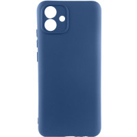 Чехол Silicone Cover Lakshmi Full Camera (A) для Samsung Galaxy A05 - Синий / Navy Blue