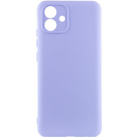 Чохол Silicone Cover Lakshmi Full Camera (A) для Samsung Galaxy A05 - Бузковий / Dasheen