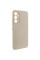 Чехол Silicone Cover Lakshmi Full Camera (A) для Samsung Galaxy S24+ - Песочный / Sand - фото