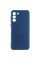 Чехол Silicone Cover Lakshmi Full Camera (A) для Samsung Galaxy S24+ - Синий / Navy Blue - фото