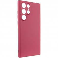 Чохол Silicone Cover Lakshmi Full Camera (A) для Samsung Galaxy S24 Ultra - Бордовий / Marsala