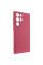 Чехол Silicone Cover Lakshmi Full Camera (A) для Samsung Galaxy S24 Ultra - Бордовый / Marsala