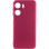 Чехол Silicone Cover Lakshmi Full Camera (A) для Xiaomi Redmi 13C / Poco C65 - Бордовый / Marsala