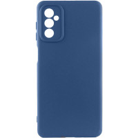 Чехол Silicone Cover Lakshmi Full Camera (A) для Samsung Galaxy A15 4G/5G / M15 5G - Синий / Navy Blue