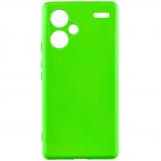 Чохол Silicone Cover Lakshmi Full Camera (A) для Xiaomi Redmi Note 13 Pro+ - Салатовий / Neon Green