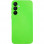 Чохол Silicone Cover Lakshmi Full Camera (A) для Samsung Galaxy A55 - Салатовий / Neon Green