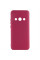 Чохол Silicone Cover Lakshmi Full Camera (A) для Xiaomi Redmi A3 - Бордовий / Marsala - фото