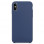 Чехол Silicone Case without Logo (AA) для Apple iPhone XS Max (6.5) - Синий /  Blue Cobalt