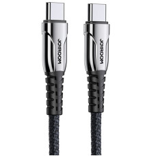 Дата кабель Joyroom S-1230K1 Type-C to Type-C 60W (1.2m) - Черный