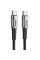 Дата кабель Joyroom S-1230K1 Type-C to Type-C 60W (1.2m) - Черный - фото