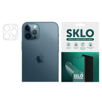 Захисна гідрогелева плівка SKLO (на камеру) 4шт. для Apple iPhone 16 Pro Max (6.9) - Прозорий