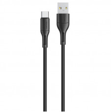 Дата кабель USAMS US-SJ501 U68 USB to Type-C (1m) - Чорний