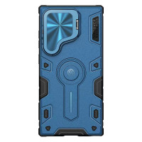 TPU+PC чохол Nillkin CamShield Armor Prop для Samsung Galaxy S24 Ultra - Blue