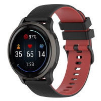 Ремінець Ribby для Smart Watch 20mm - Black / Red