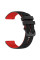 Ремінець Ribby для Smart Watch 20mm Black / Red - фото