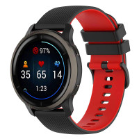 Ремешок Ribby для Smart Watch 20mm Black / Red