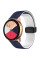 Силіконовий ремінець Classy для Smart Watch 20mm Blue / White - фото
