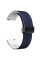 Силіконовий ремінець Classy для Smart Watch 20mm Blue / White - фото