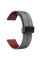 Силіконовий ремінець Classy для Smart Watch 20mm Grey / Plum - фото