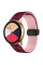 Силіконовий ремінець Classy для Smart Watch 20mm Plum / Pink - фото