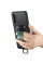 Кожаный чехол Wallet case and straps для Samsung Galaxy A54 5G - Черный / Black - фото