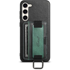 Шкіряний чохол Wallet case and straps для Samsung Galaxy A54 5G - Чорний / Black