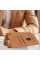 Шкіряний чохол-книжка Nillkin Qin Prop для Apple iPhone 16 Pro (6.3) - Brown - фото
