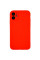 Чехол Silicone Case Full Camera Protective (AA) NO LOGO для Apple iPhone 12 (6.1) - Красный / Red - фото