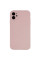 Чехол Silicone Case Full Camera Protective (AA) NO LOGO для Apple iPhone 12 (6.1) - Розовый / Pink Sand