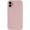 Чохол Silicone Case Full Camera Protective (AA) NO LOGO для Apple iPhone 12 (6.1) - Рожевий / Pink Sand