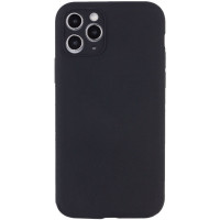 Чехол Silicone Case Full Camera Protective (AA) NO LOGO для Apple iPhone 12 Pro Max (6.7) - Черный / Black