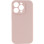 Чехол Silicone Case Full Camera Protective (AA) NO LOGO для Apple iPhone 13 Pro Max (6.7) - Розовый / Pink Sand