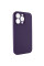 Чехол Silicone Case Full Camera Protective (AA) NO LOGO для Apple iPhone 13 Pro Max (6.7) - Фиолетовый / Elderberry - фото